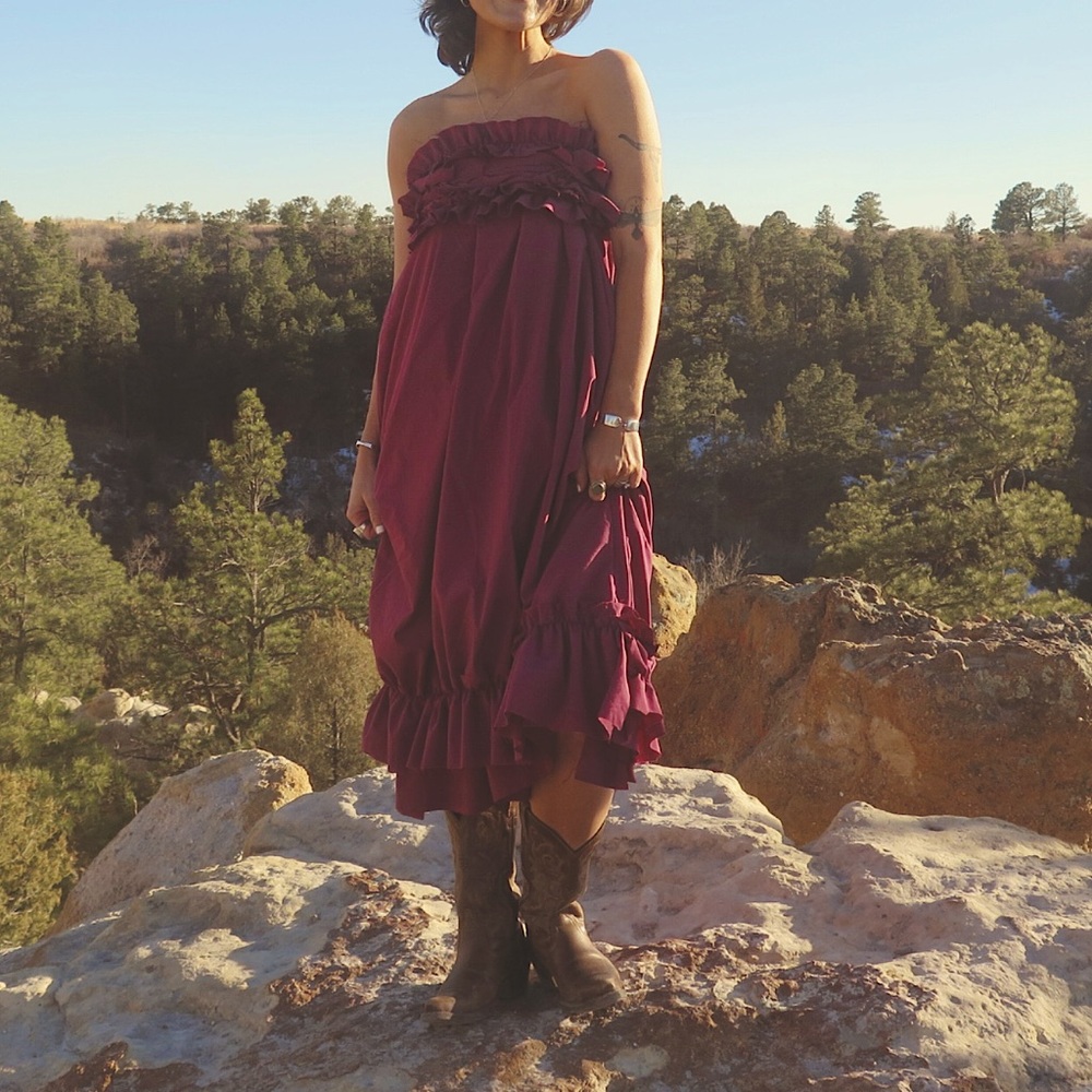 Ruffle Dress Sleeveless